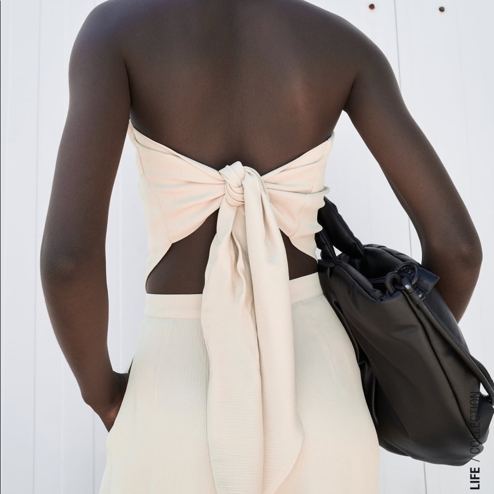 Zara scarf style top